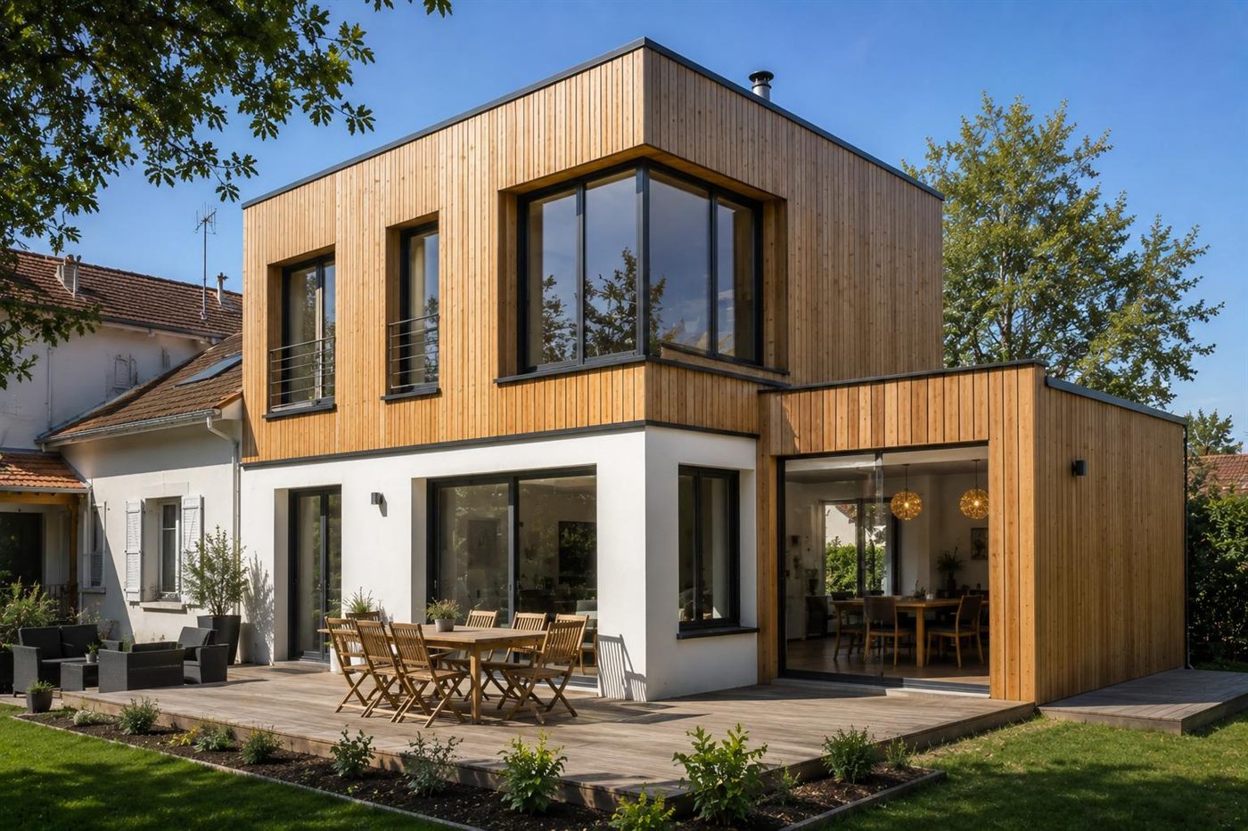 Maison en panneaux CLT
