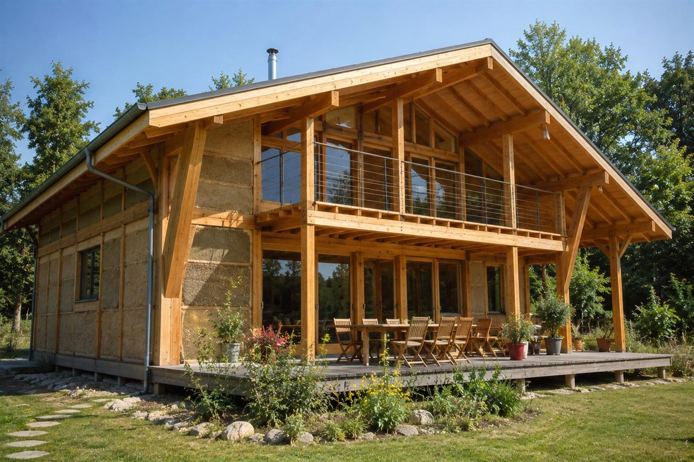 Maison en paille